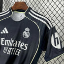 Camisa Real Madrid Away 25/26 Torcedor Masculina - Preto