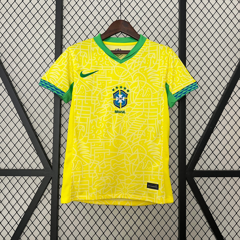 Camisa Brasil Home - 24/25 - Versão Feminina