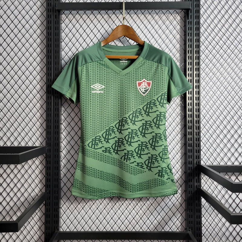 Camisa Fluminense Treino Verde -  22/23 - Versão Feminina