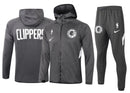 Conjunto Nike NBA - Therma Flex Los Angeles Clippers Preto Treino