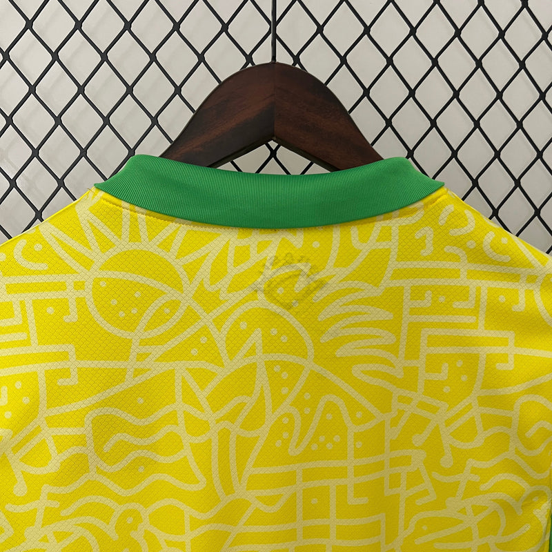 Camisa Brasil Home - 24/25 - Versão Feminina