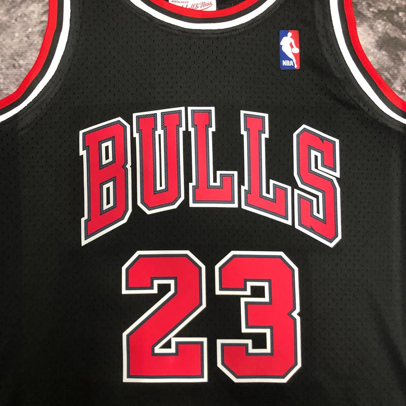 Chicago Bulls Mitchell & Ness Hardwood Classics 1997/98 Preta