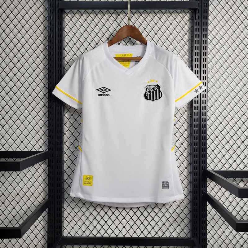 Camisa Santos Home - 23/24 - Umbro Feminina