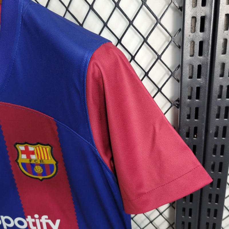 Camisa Barcelona Home - 23/24 - Nike Feminina