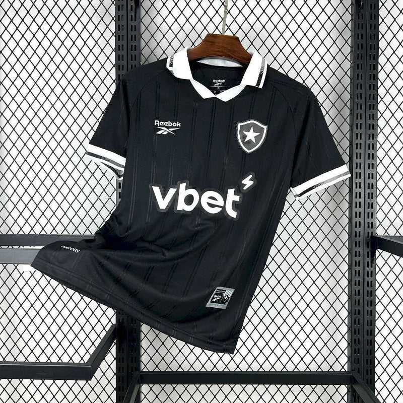 Camisa Botafogo II - 25/26 - Versão Torcedor Masculina - Preta