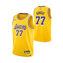 Camisa NBA Los Angeles Lakers - Icon Edition Swingman Jersey Luka Doncic 77 Amarela