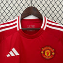 Camisa Manchester United - Home 24/25 - Adidas Torcedor Masculina - Lançamento