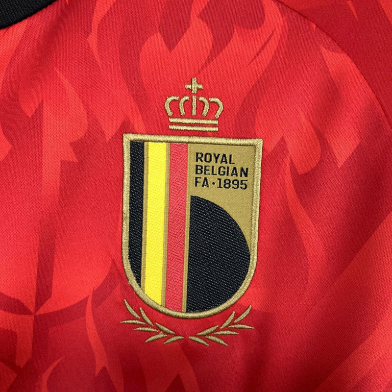 Camisa Bélgica Home - Copa do Mundo 2026