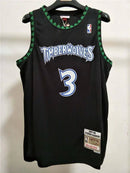 Minnesota Timberwolves Mitchell & Ness Branca Hardwood Classics 1997/98
