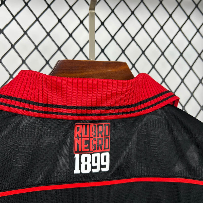 Camisa Vitória III - 25/26 - Versão Torcedor Masculina - Vermelha e Preta