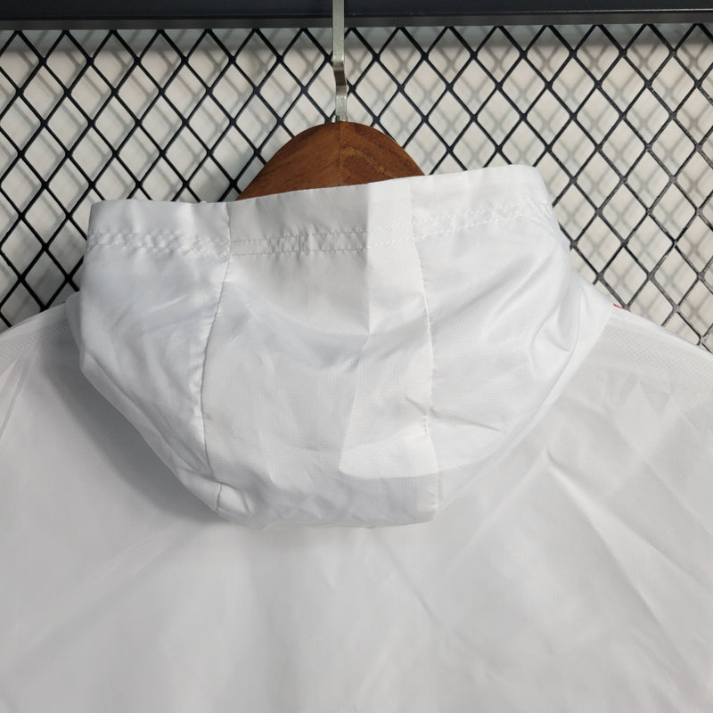 Jaqueta Corta Vento Manchester United Branca - 23/24