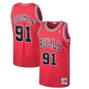 Mitchell & Ness - Chicago Bulls 1997-1998 Vermelha - Rodman