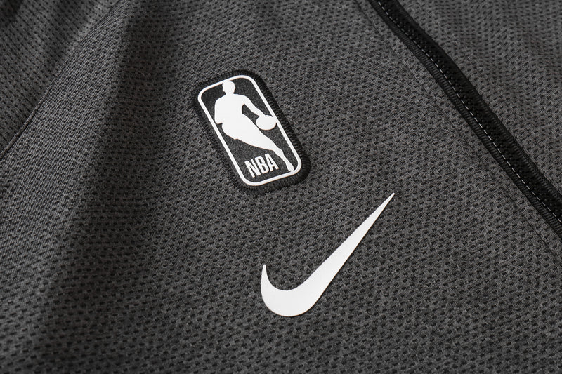 Conjunto Nike NBA - Therma Flex Brooklyn Nets Preto Treino