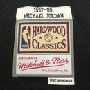 Chicago Bulls Mitchell & Ness Hardwood Classics 1997/98 Preta