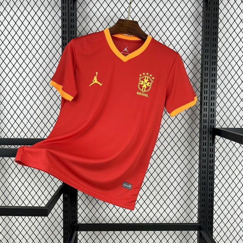 Camisa Seleção Brasileira Vermelha 25/26 -  Lançamento