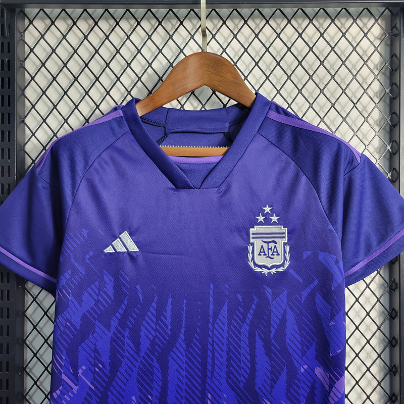 Kit Infantil Argentina Reserva - 22/23