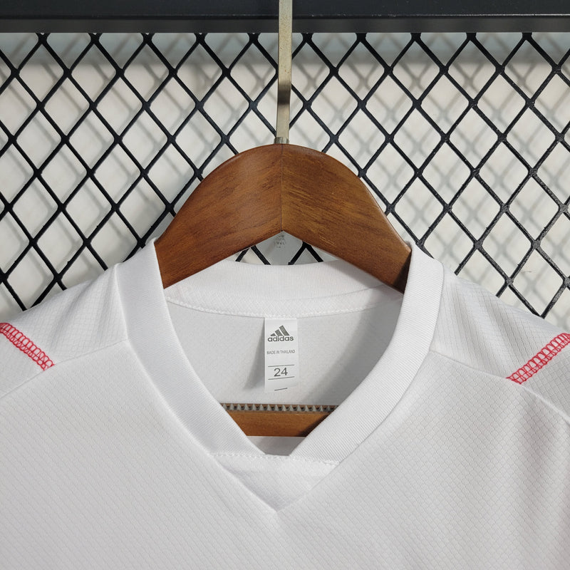 Kit Infantil Flamengo Treino - 23/24 - Branco