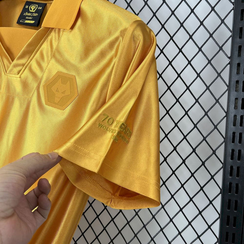 Camisa Wolverhampton Aniversário De 70 Anos - 25/26 - Torcedor Masculina - Lançamento
