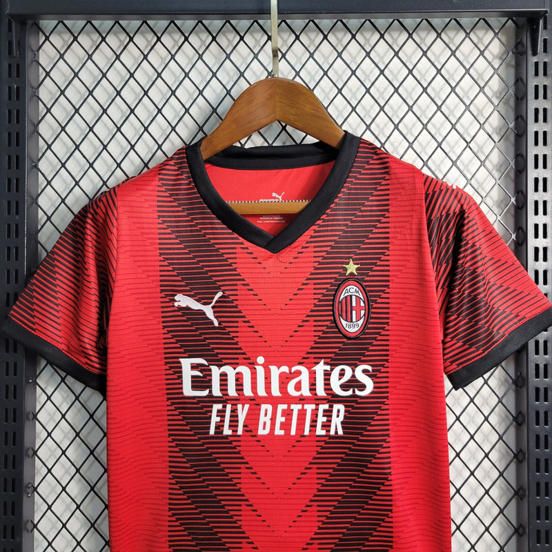 Kit Infantil AC Milan Home - 23/24