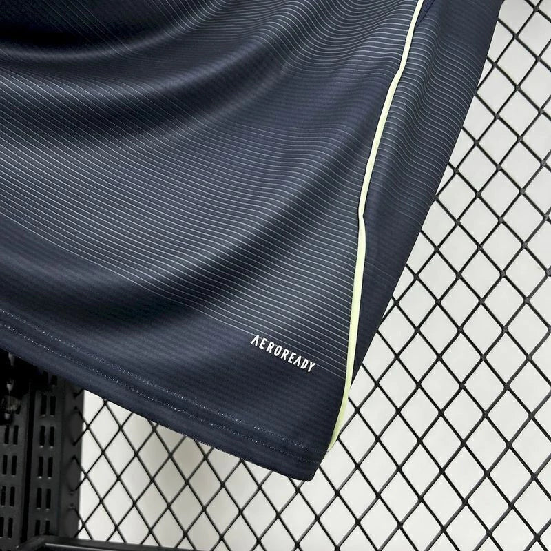Camisa Real Madrid Away 25/26 Torcedor Masculina - Preto
