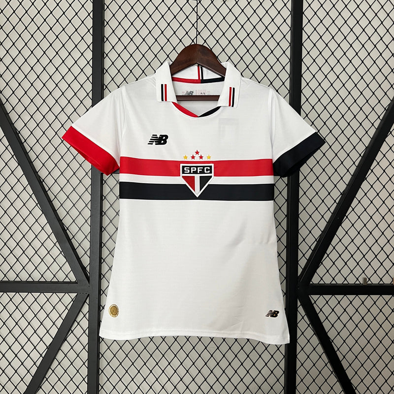Camisa São Paulo Home Titular - 23/24 - Feminina