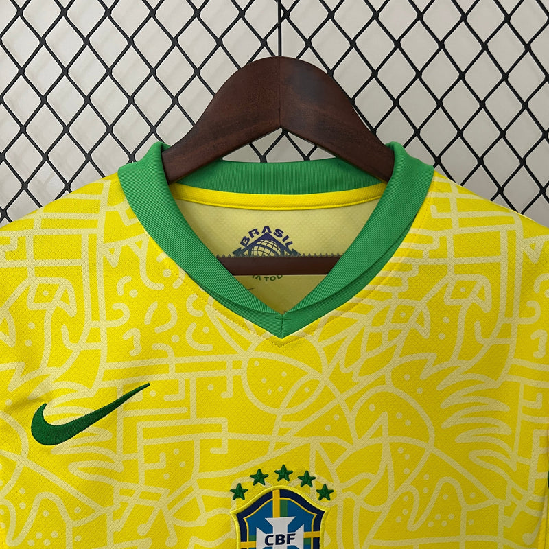 Camisa Brasil Home - 24/25 - Versão Feminina