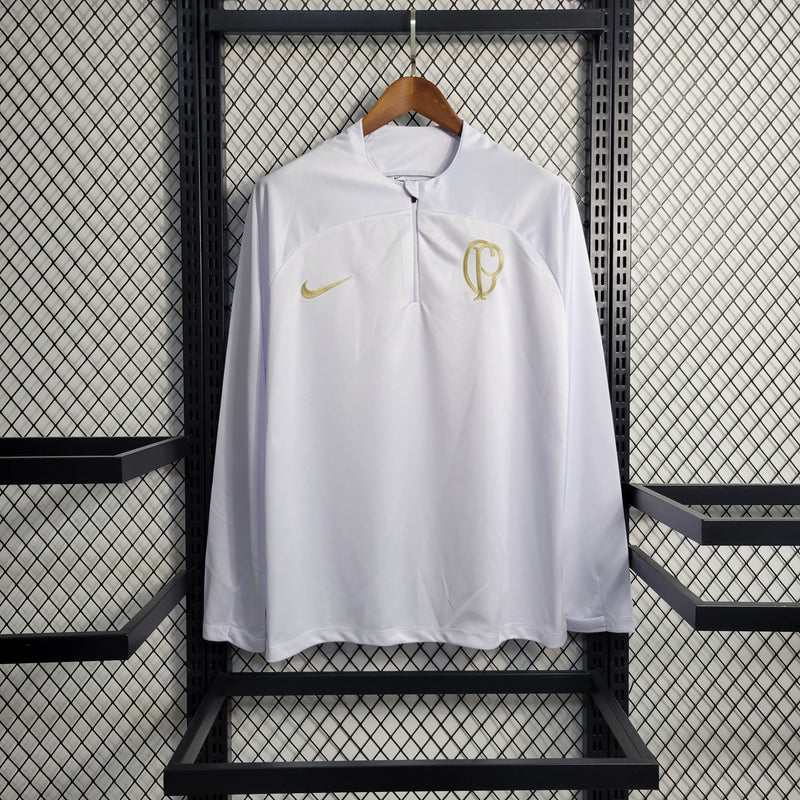 Jaqueta Corta Vento Branco Corinthians - 23/24