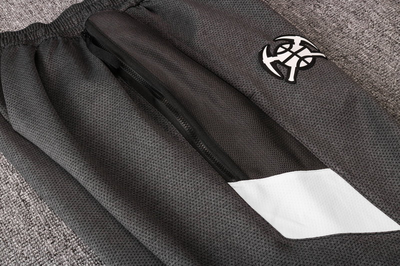 Conjunto Nike NBA - Therma Flex Denver Nuggets Preto Treino