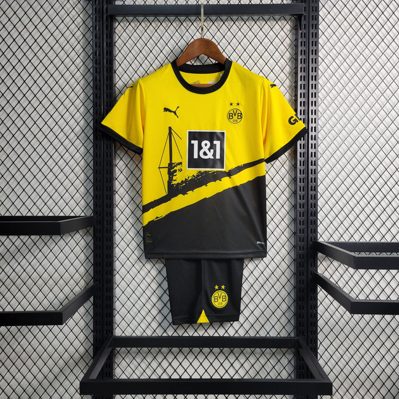 Kit Infantil Borussia Dortmund Home - 23/24