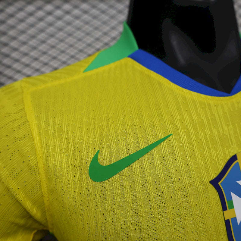 Camisa Brasil Home - 25/26 - Versão Jogador