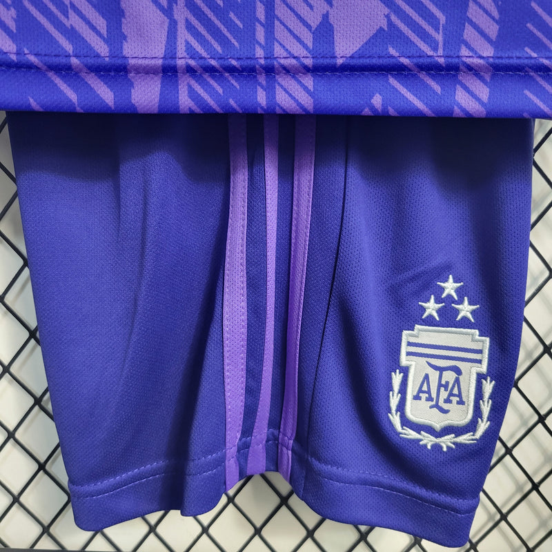 Kit Infantil Argentina Reserva - 22/23