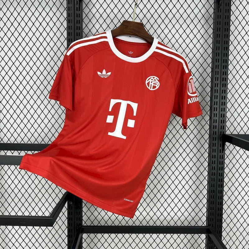 Camisa Bayern de Munique 25/26 Third Goleiro - Masculina - Modelo Torcedor - Vermelha