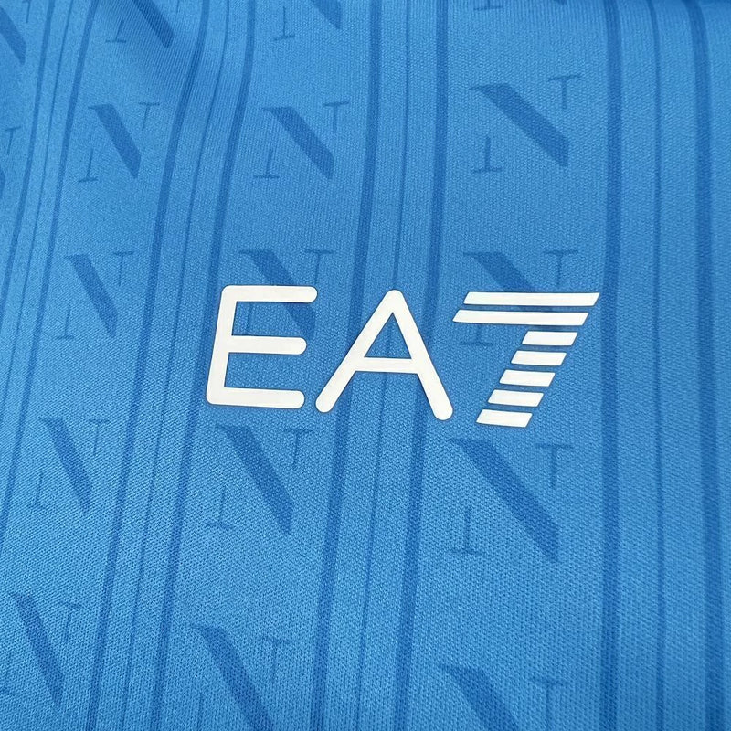 Camisa Napoli 25/26 Home - Masculina - Modelo Torcedor - Azul