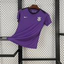 Camisa Nike Corinthians - 2025/26 Torcedor Feminina - Treino Roxa