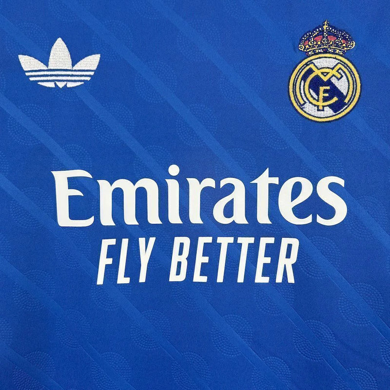 Camisa Real Madrid - 2025/2026 Third - Feminina - Azul