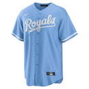 Camisa MLB - Kansas City Royals Alternativa - Torcedor Masculina Azul Claro