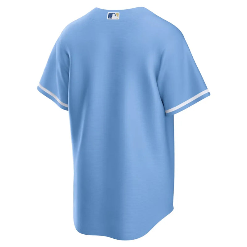 Camisa MLB - Kansas City Royals Alternativa - Torcedor Masculina Azul Claro
