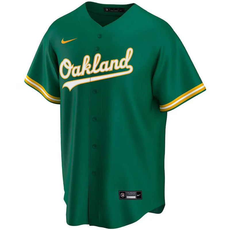 Camisa MLB - Oakland Athletics Alternate - Torcedor Masculina Verde