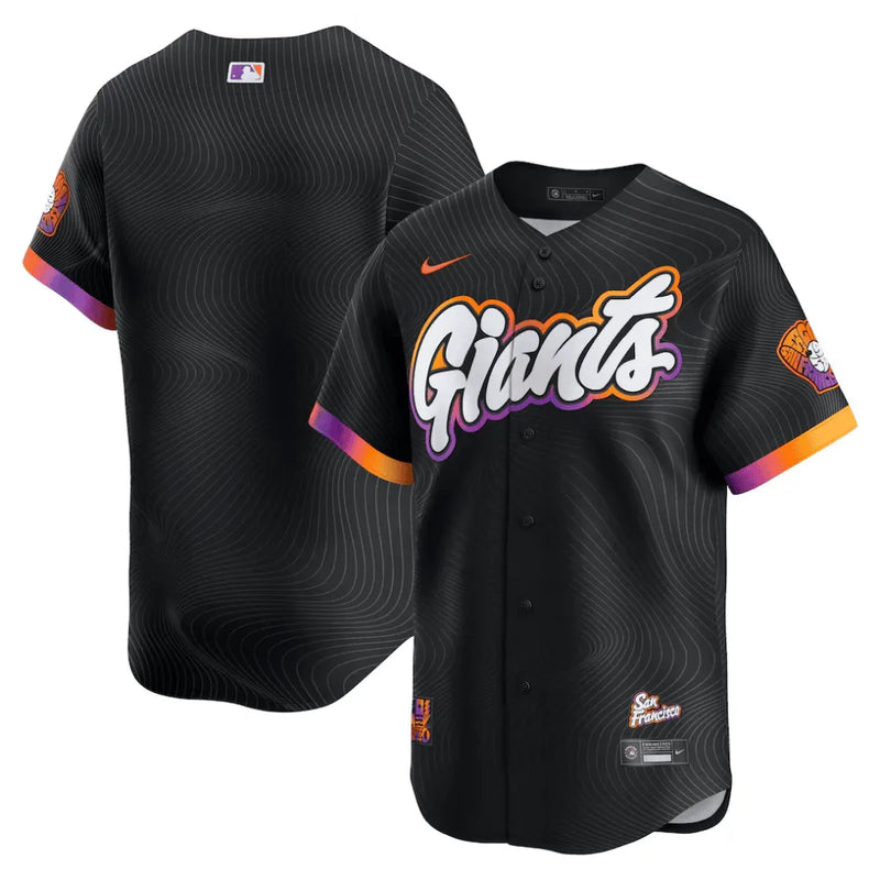 Camisa MLB - San Francisco Giants 2025 City Connect Limited - Torcedor Masculina Preta