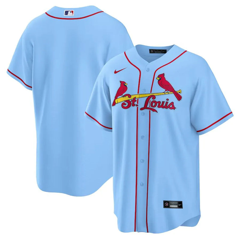 Camisa MLB - St. Louis Cardinals Alternate - Torcedor Masculina Azul