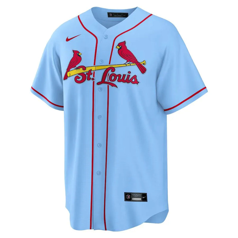 Camisa MLB - St. Louis Cardinals Alternate - Torcedor Masculina Azul