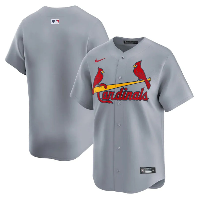 Camisa MLB - St. Louis Cardinals II - Torcedor Masculina Cinza