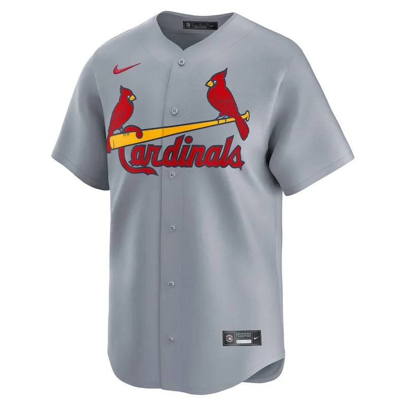Camisa MLB - St. Louis Cardinals II - Torcedor Masculina Cinza