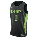 Camisa NBA Boston Celtics 24/25 City - Edition Swingman Jersey Jayson Tatum 0 Preta