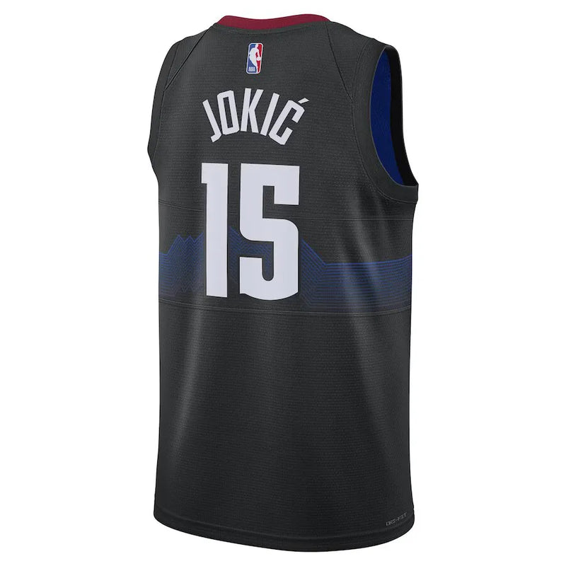 Camisa NBA Denver Nuggets City - Edition 23/24 Swingman Jersey Nikola Jokic 15