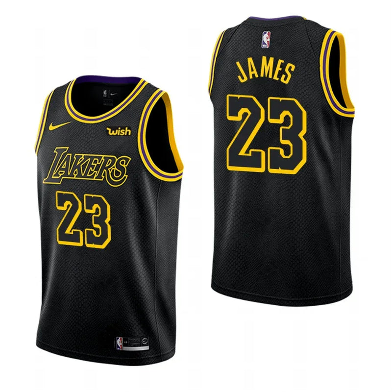 Camisa NBA Los Angeles Lakers - Black Mamba Edition Jersey LeBron James 23