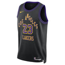 Camisa NBA Los Angeles Lakers City - Edition Swingman Jersey 23/24 LeBron James 23
