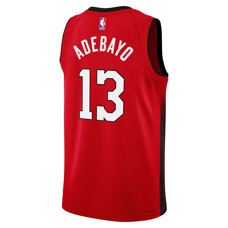 Camisa NBA Miami Heat City Edition 25/26 Swingman Jersey Bam Adebayo 13 Vermelha