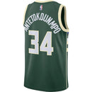Camisa NBA Milwaukee Bucks Icon - Edition Jersey Giannis Antetokounmpo 34
