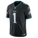 Camisa NFL Philadelphia Eagles Vapor F.U.S.E Limited Jalen Hurts Preta Masculina